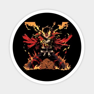 Shinra Kusakabe from Fire Force Magnet